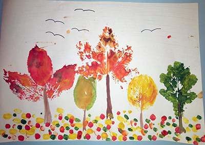 Як намалювати осінь - малюємо осінь оригінальними способами