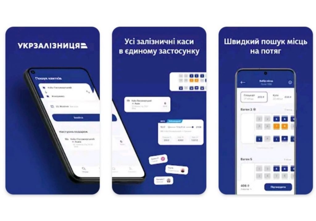 Удобство в дороге: Приложение Укрзализныця